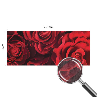 Samolepící fototapeta 3d Červené růže