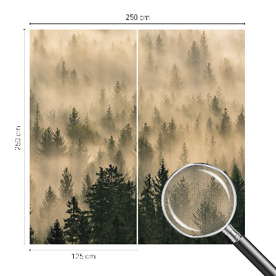 Fotografická tapeta samolepicí Lesní mlha