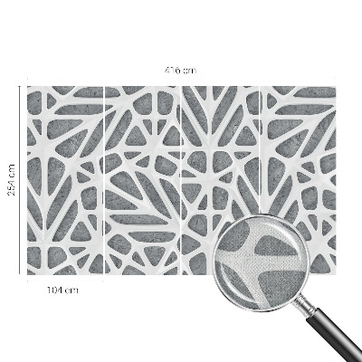 Fototapeta do dětského pokoje Geometrická síť
