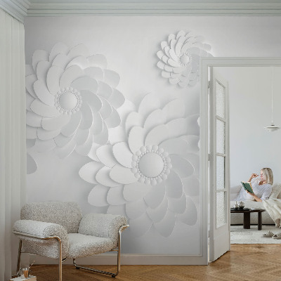 Moderní samolepicí fototapeta Květinová elegance