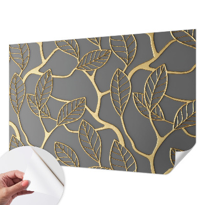 Samolepící fototapeta 3d Elegantní listy