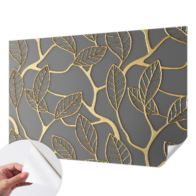 Samolepící fototapeta 3d Elegantní listy