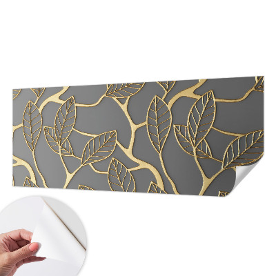 Samolepící fototapeta 3d Elegantní listy