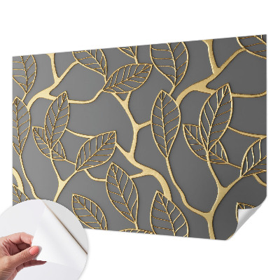 Samolepící fototapeta 3d Elegantní listy
