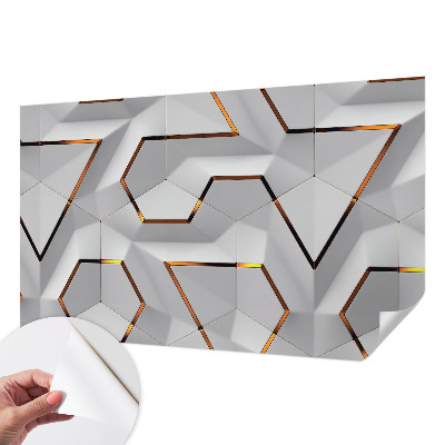 Samolepící tapeta Trojrozměrné vzory