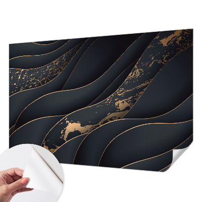 Samolepicí fototapeta na zeď Elegantní vlny