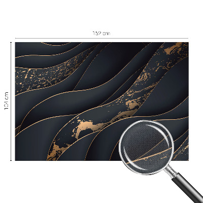Samolepicí fototapeta na zeď Elegantní vlny