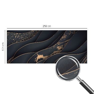 Samolepicí fototapeta na zeď Elegantní vlny