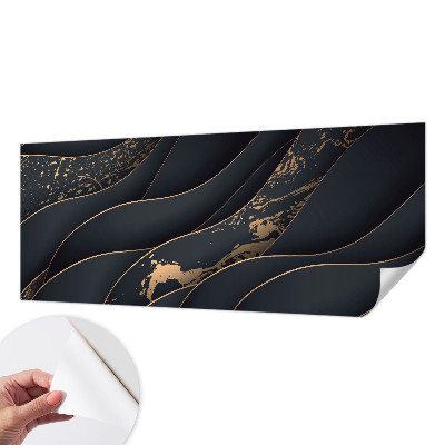 Samolepicí fototapeta na zeď Elegantní vlny