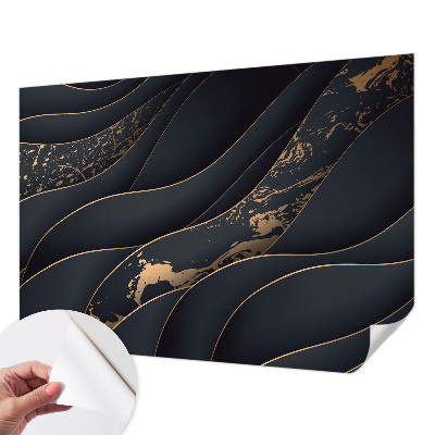 Samolepicí fototapeta na zeď Elegantní vlny