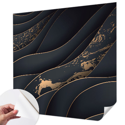 Samolepicí fototapeta na zeď Elegantní vlny