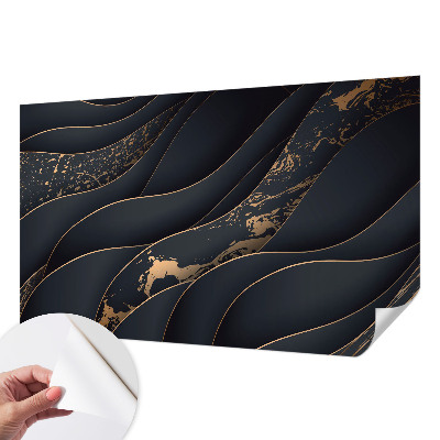 Samolepicí fototapeta na zeď Elegantní vlny