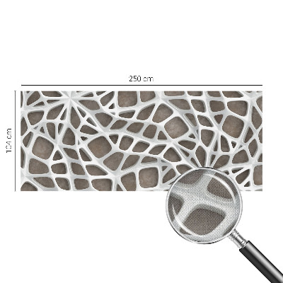 Samolepicí fototapeta do obýváků Geometrická síť