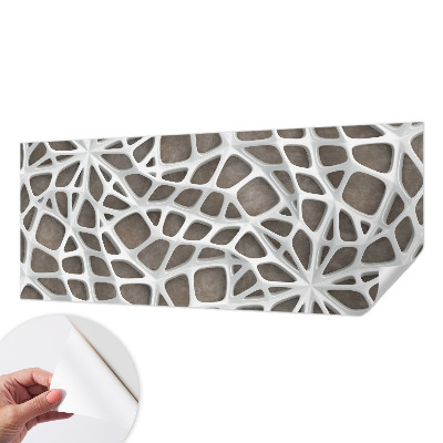 Samolepicí fototapeta do obýváků Geometrická síť