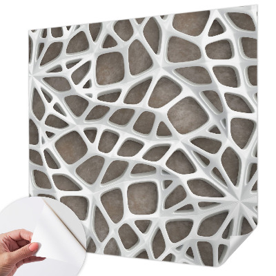 Samolepicí fototapeta do obýváků Geometrická síť