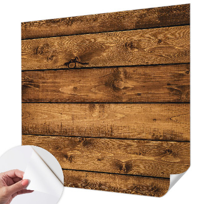 Samolepicí fototapeta do ložnice Dřevěné desky