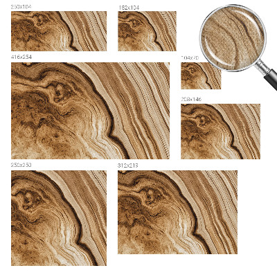 Samolepicí fototapeta do dětského pokoje Dřevěné zrno