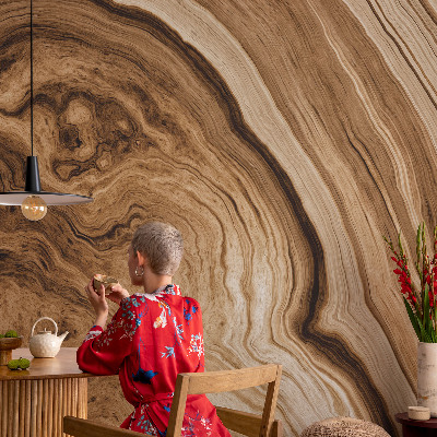 Samolepicí fototapeta do dětského pokoje Dřevěné zrno