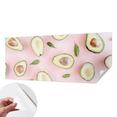 Moderní samolepicí fototapeta Složení avokáda