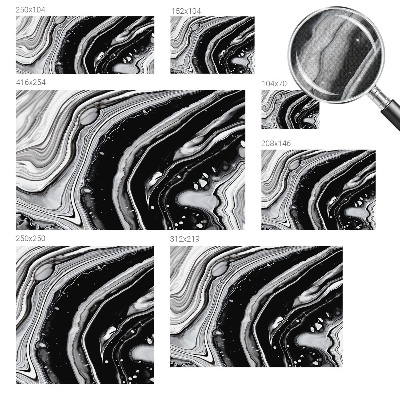 Samolepící tapeta Monochromatické vlny