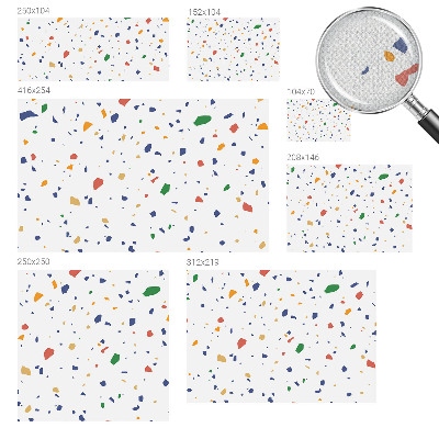 Samolepicí fototapeta do ložnice Duhové kousky