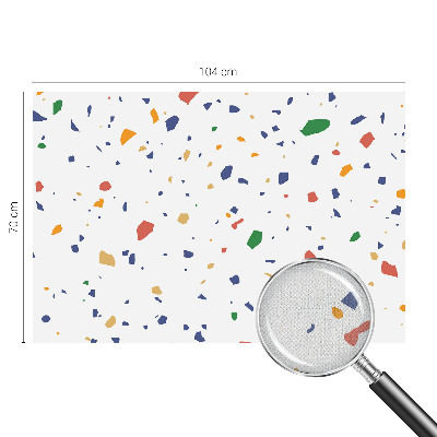 Samolepicí fototapeta do ložnice Duhové kousky