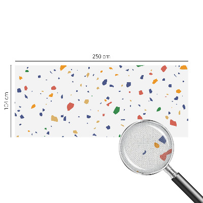 Samolepicí fototapeta do ložnice Duhové kousky