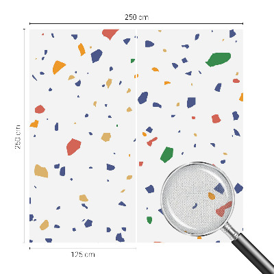 Samolepicí fototapeta do ložnice Duhové kousky