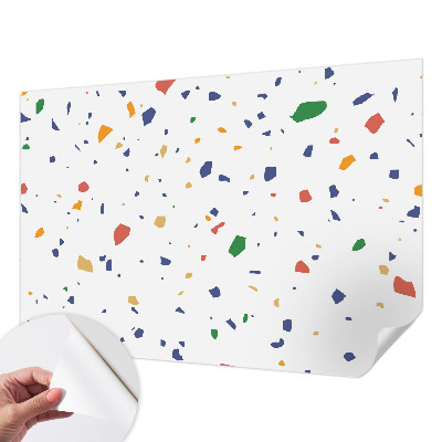 Samolepicí fototapeta do ložnice Duhové kousky