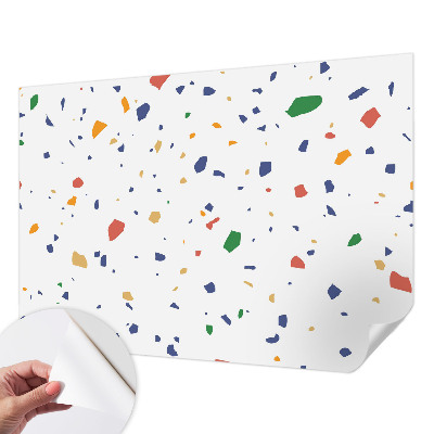 Samolepicí fototapeta do ložnice Duhové kousky