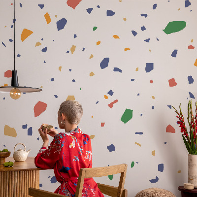 Samolepicí fototapeta do ložnice Duhové kousky