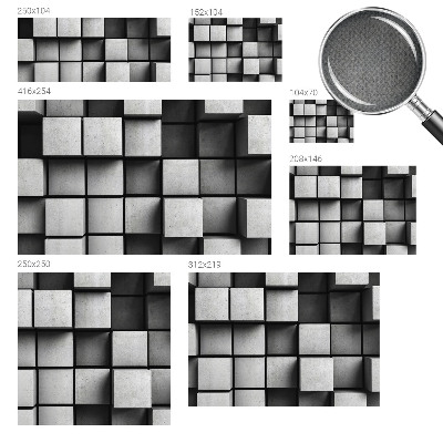 Dětská fototapeta Geometrické kostky