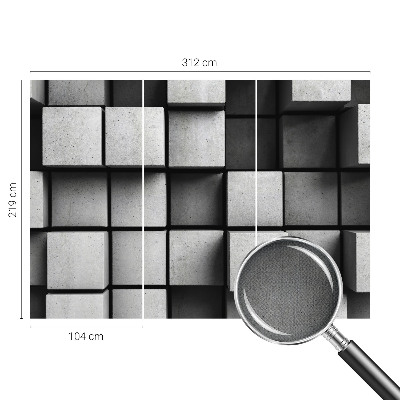Dětská fototapeta Geometrické kostky