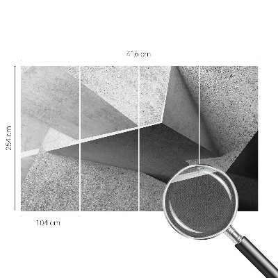 Samolepící fototapeta 3d Geometrické struktury