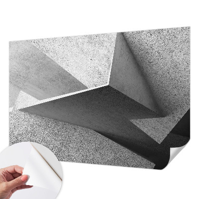 Samolepící fototapeta 3d Geometrické struktury