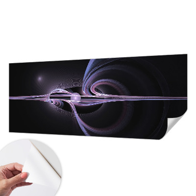 Samolepicí fototapeta do ložnice Kosmická abstrakce