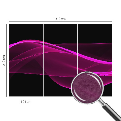 Fotografická tapeta samolepicí Růžové stužky