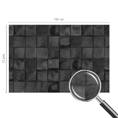 Fotografická tapeta samolepicí Šedé dlaždice