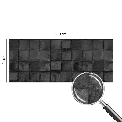 Fotografická tapeta samolepicí Šedé dlaždice