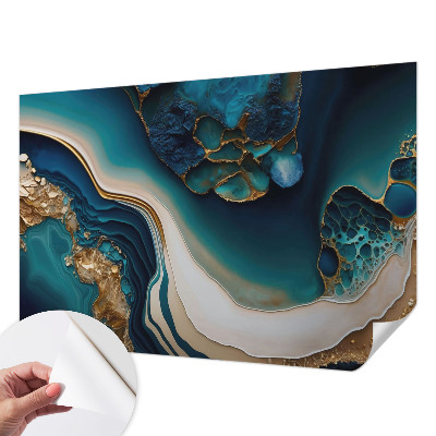 Samolepicí fototapeta do ložnice Barevná abstrakce