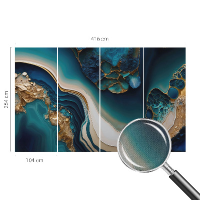 Samolepicí fototapeta do ložnice Barevná abstrakce