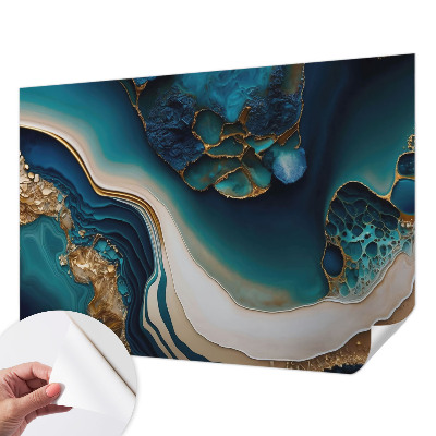 Samolepicí fototapeta do ložnice Barevná abstrakce