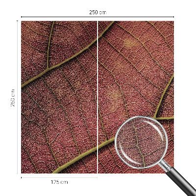 Fototapeta do dětského pokoje Listová textura