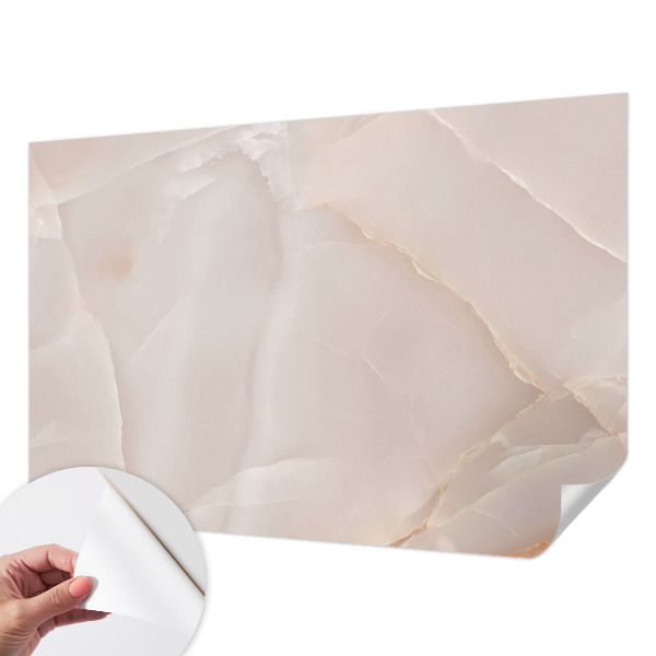 Samolepicí dekorativní fototapeta Růžový mramor