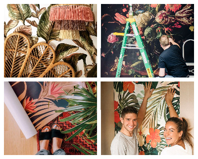 Samolepící fototapeta 3d Jemná abstrakce