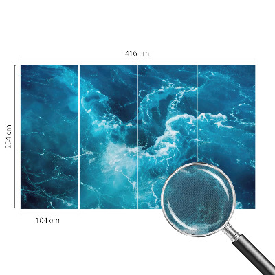 Fotografická tapeta na zeď Mořské víry