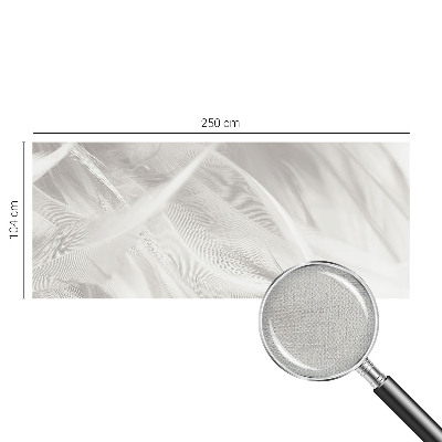 Samolepící fototapeta 3d Jemné peří