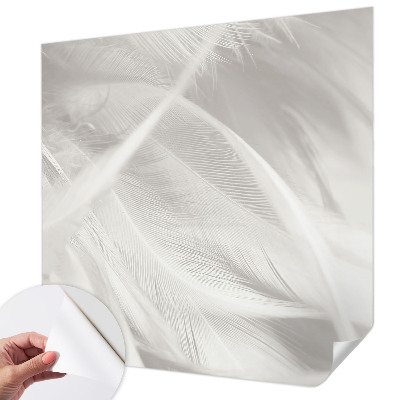 Samolepící fototapeta 3d Jemné peří