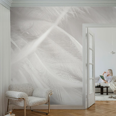Samolepící fototapeta 3d Jemné peří