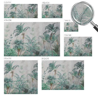 Samolepicí fototapeta Exotická oáza